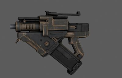 科幻手枪 能量武器  脉冲手枪