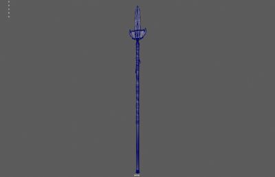 长矛长枪 长兵器 游戏武器塌陷模型