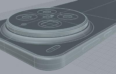 vivo X300 PRO手机模型