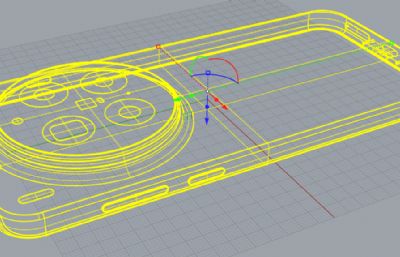 vivo X300 PRO手机模型