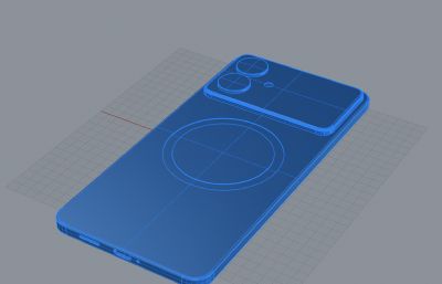 三星/Samsung S26 edge手机外观rhino模型