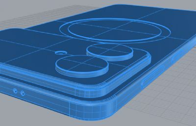 三星/Samsung S26 edge手机外观rhino模型