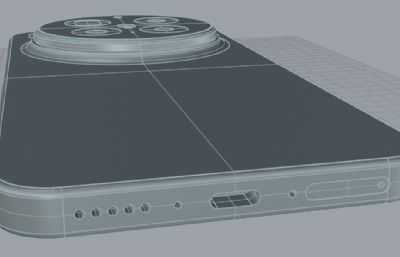 vivo X300 PRO手机模型