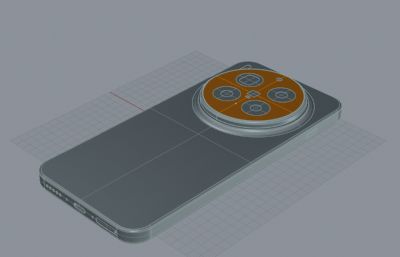 vivo X300 PRO手机模型