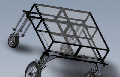 农业机器人四轮车