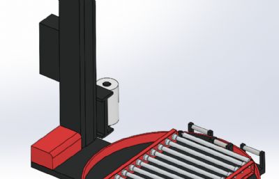 弹性塑料拉伸膜自动缠绕机