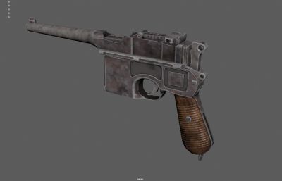 毛瑟枪 老式手枪 驳壳枪