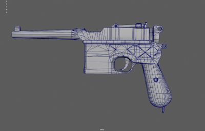 毛瑟枪 老式手枪 驳壳枪