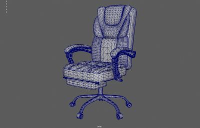 升降椅子 沙发椅 老板椅塌陷模型