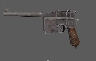 毛瑟枪 老式手枪 驳壳枪