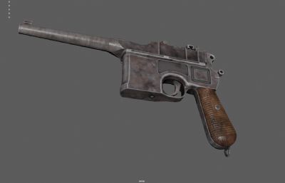 毛瑟枪 老式手枪 驳壳枪