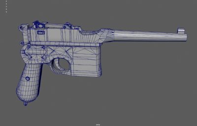 毛瑟枪 老式手枪 驳壳枪