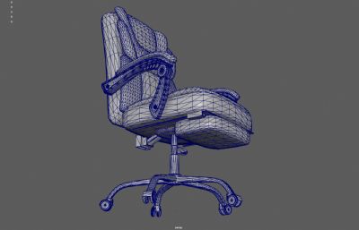 升降椅子 沙发椅 老板椅塌陷模型