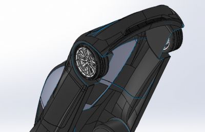 特斯拉跑车外壳