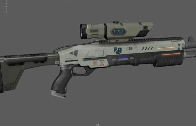 未来步枪 科幻狙击枪 概念枪