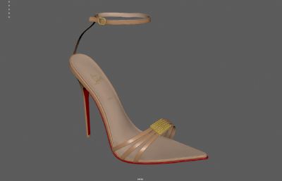 高跟鞋 女士鞋子 亮片高跟鞋