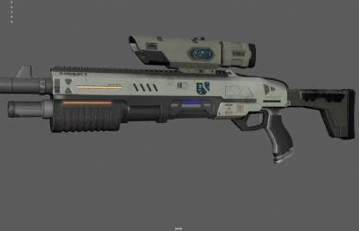 未来步枪 科幻狙击枪 概念枪