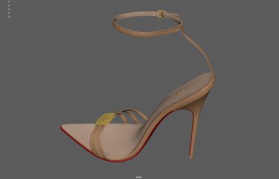 高跟鞋 女士鞋子 亮片高跟鞋