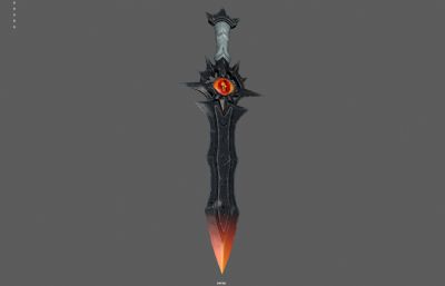 魔眼之剑 魔幻武器塌陷模型