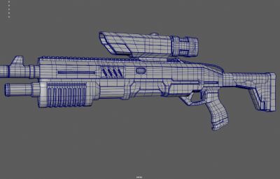 未来步枪 科幻狙击枪 概念枪