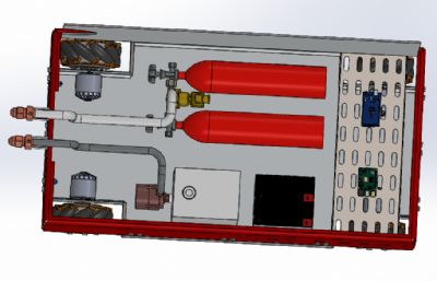 基于麦克纳姆轮的自主消防机器人