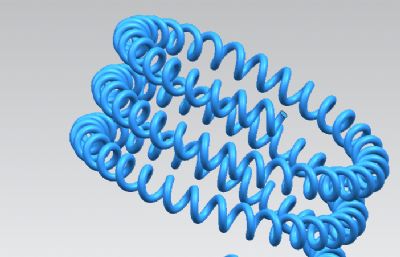 水壶,节能灯等9个生活用品UG模型