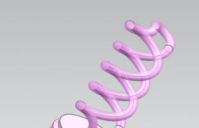 水壶,节能灯等9个生活用品UG模型