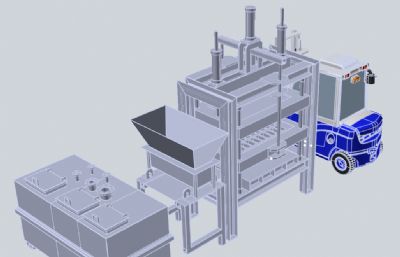 自动化混凝土预制件生产设备