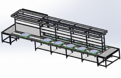 始端箱流水线型材与总线体