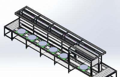 始端箱流水线型材与总线体