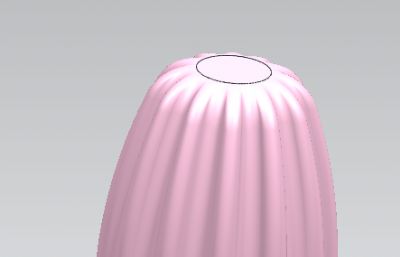 灯笼 小灯 螺旋 罩壳组合UG模型