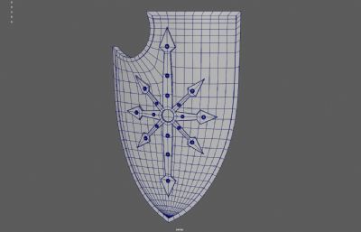 骑士盾牌 防御武器 铁盾