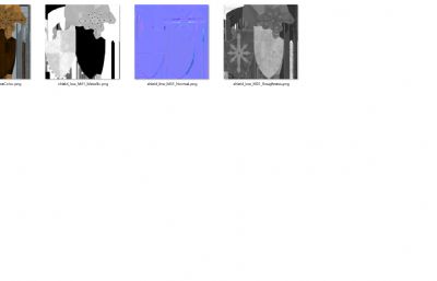 骑士盾牌 防御武器 铁盾