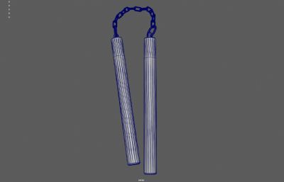 双截棍 龙纹双节棍 两节棍塌陷模型