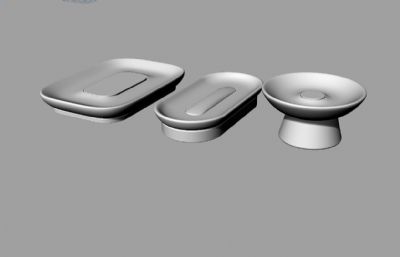 三款文创类餐具设计,摆件工艺品