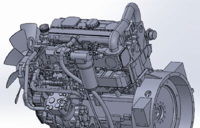 汽车直列柴油发动机