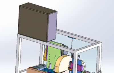 电机带动碟片切割机