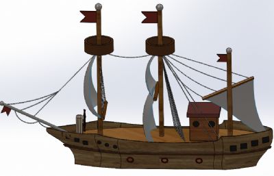 海盗船模型