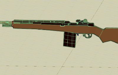 M14自动步枪max模型