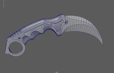 爪刀 鹰爪刀 钩爪刀 格斗游戏武器