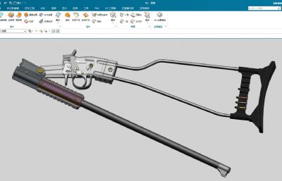 Chiappa齐亚帕小獾生成步枪stp,fbx模型