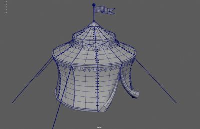 马戏团帐篷 营帐 古代游牧民族帐篷