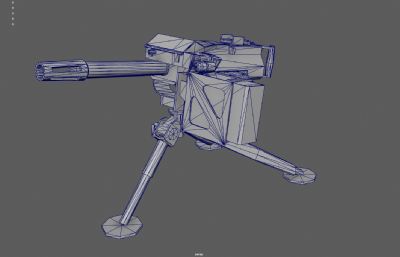 榴弹枪 自动榴弹发射器 榴弹机枪塌陷模型