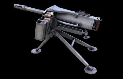 榴弹枪 自动榴弹发射器 榴弹机枪塌陷模型