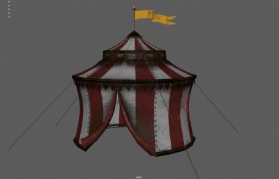 马戏团帐篷 营帐 古代游牧民族帐篷