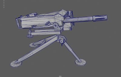 榴弹枪 自动榴弹发射器 榴弹机枪塌陷模型