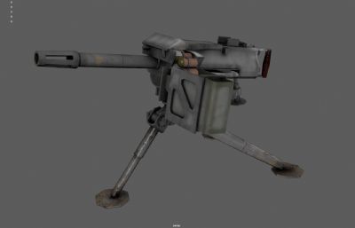 榴弹枪 自动榴弹发射器 榴弹机枪塌陷模型