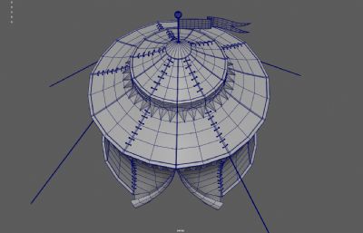 马戏团帐篷 营帐 古代游牧民族帐篷