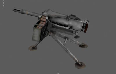 榴弹枪 自动榴弹发射器 榴弹机枪塌陷模型