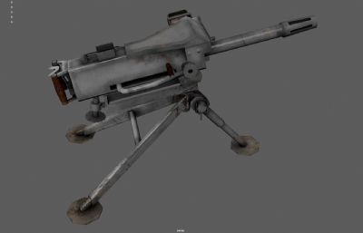 榴弹枪 自动榴弹发射器 榴弹机枪塌陷模型